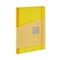Fabriano Ecoqua Plus Fabric Blank A5 Notebook, 80 Sheets, Yellow